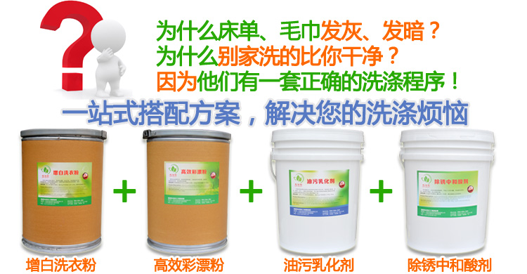 一站式搭配方案，解決您的洗滌煩惱